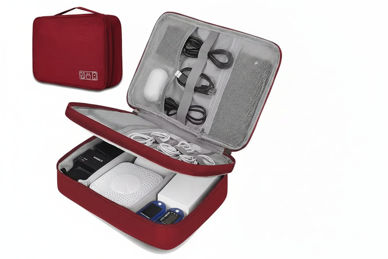 Travel Electronics Organizer Case