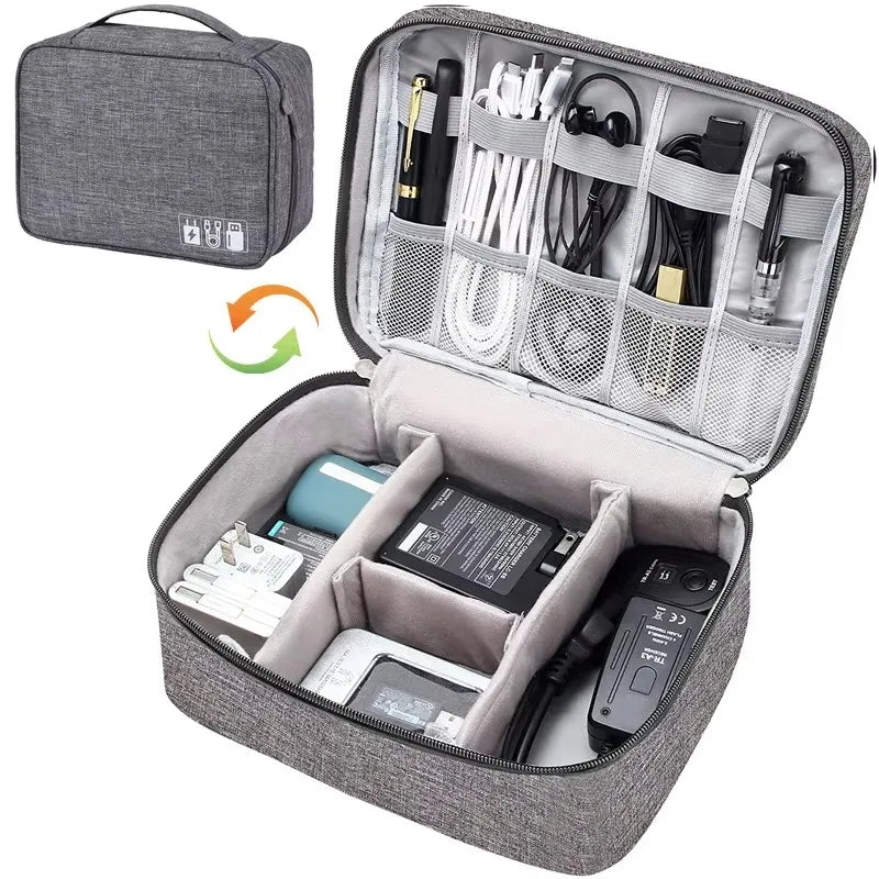 Travel Electronics Organizer Case