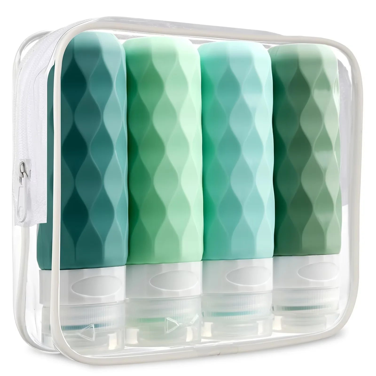 Leakproof Silicone Travel Bottles Set
