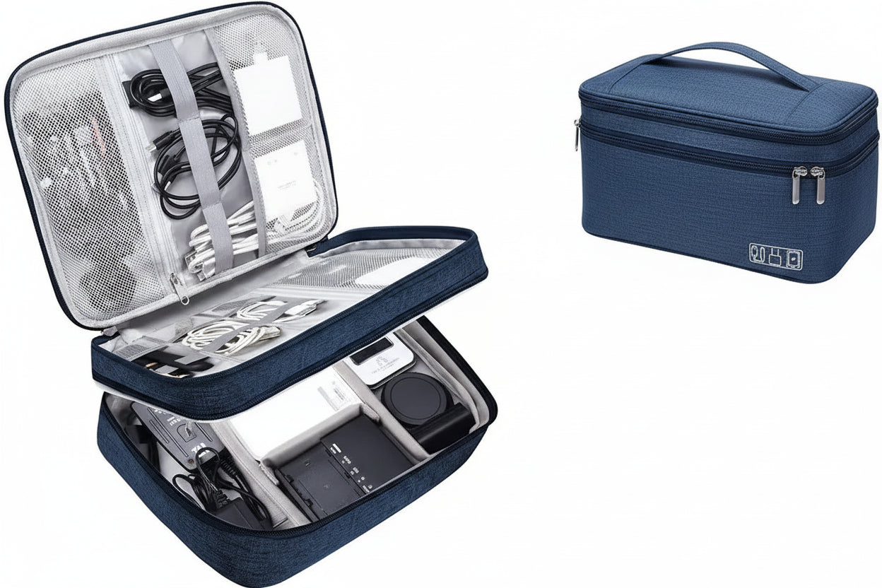 Travel Electronics Organizer Case