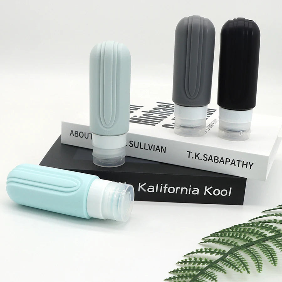 Leakproof Silicone Travel Bottles Set