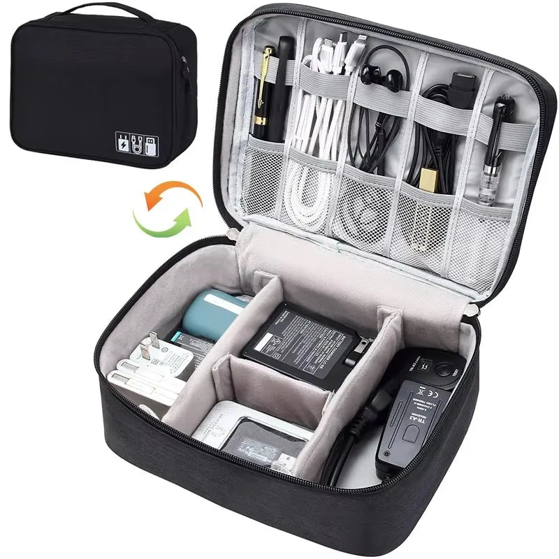 Travel Electronics Organizer Case