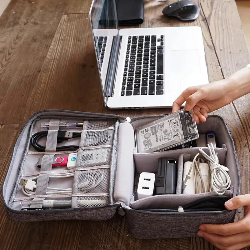 Travel Electronics Organizer Case