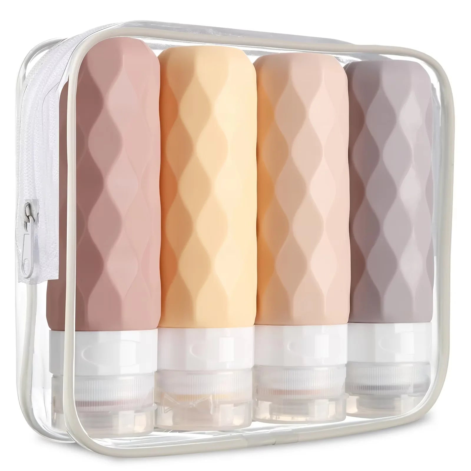 Leakproof Silicone Travel Bottles Set
