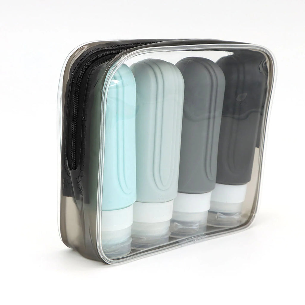 Leakproof Silicone Travel Bottles Set